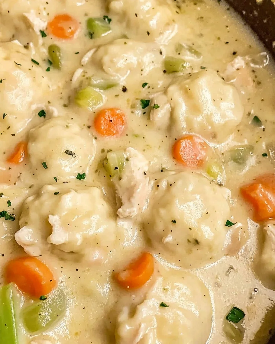 Chicken and Dumplings (Easy)