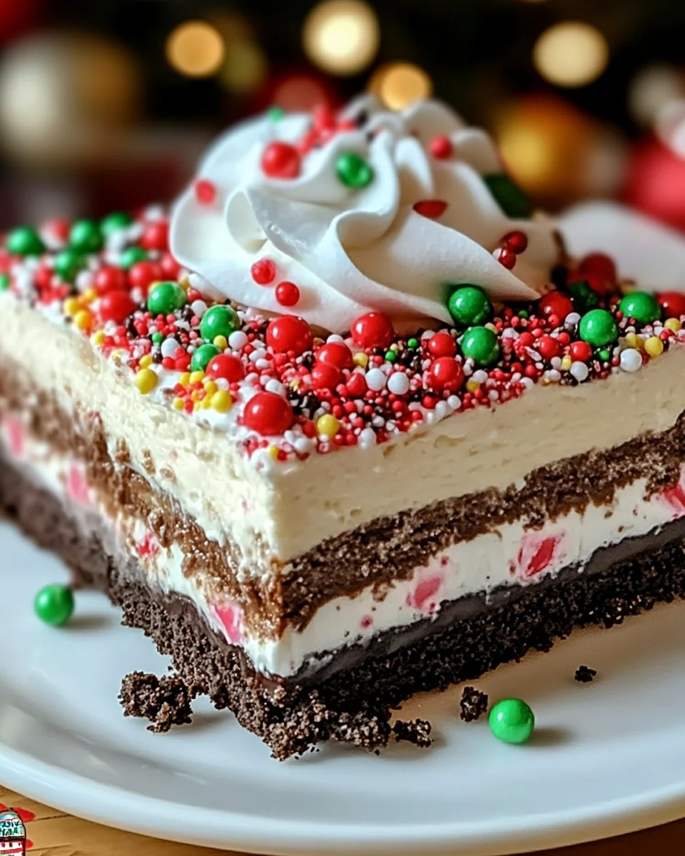 Christmas Dessert Lasagna