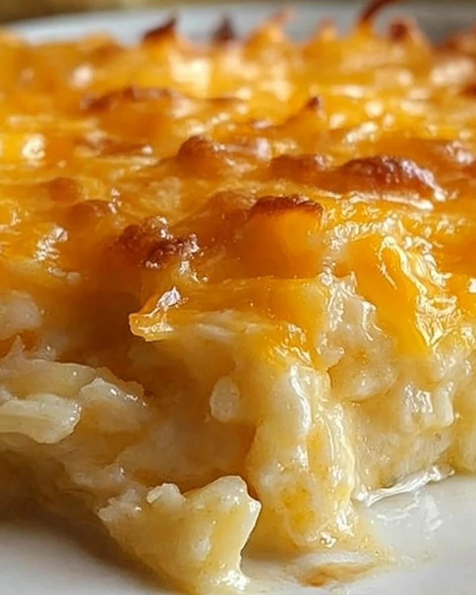 Copycat Cracker Barrel Hashbrown Casserole