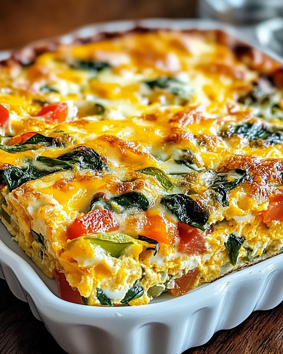 Cottage Cheese Egg Bake