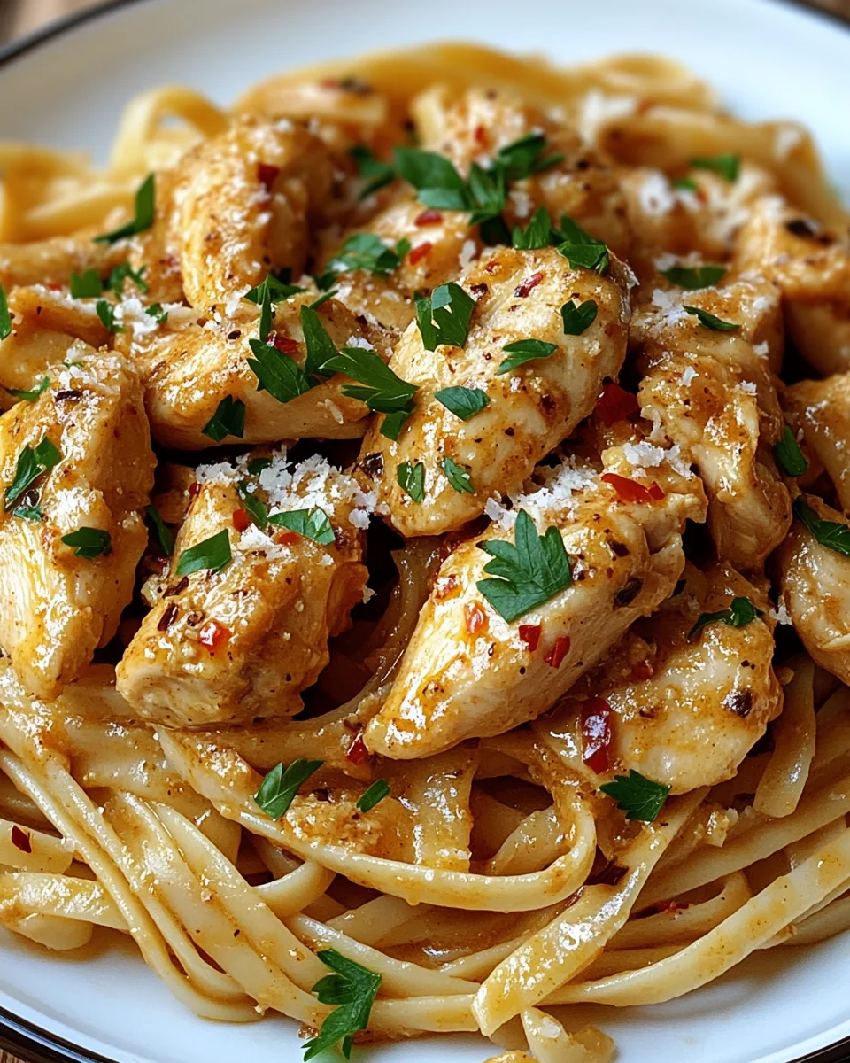 Cowboy Butter Chicken Linguine