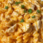 Creamy Buffalo Ranch Chicken Pasta