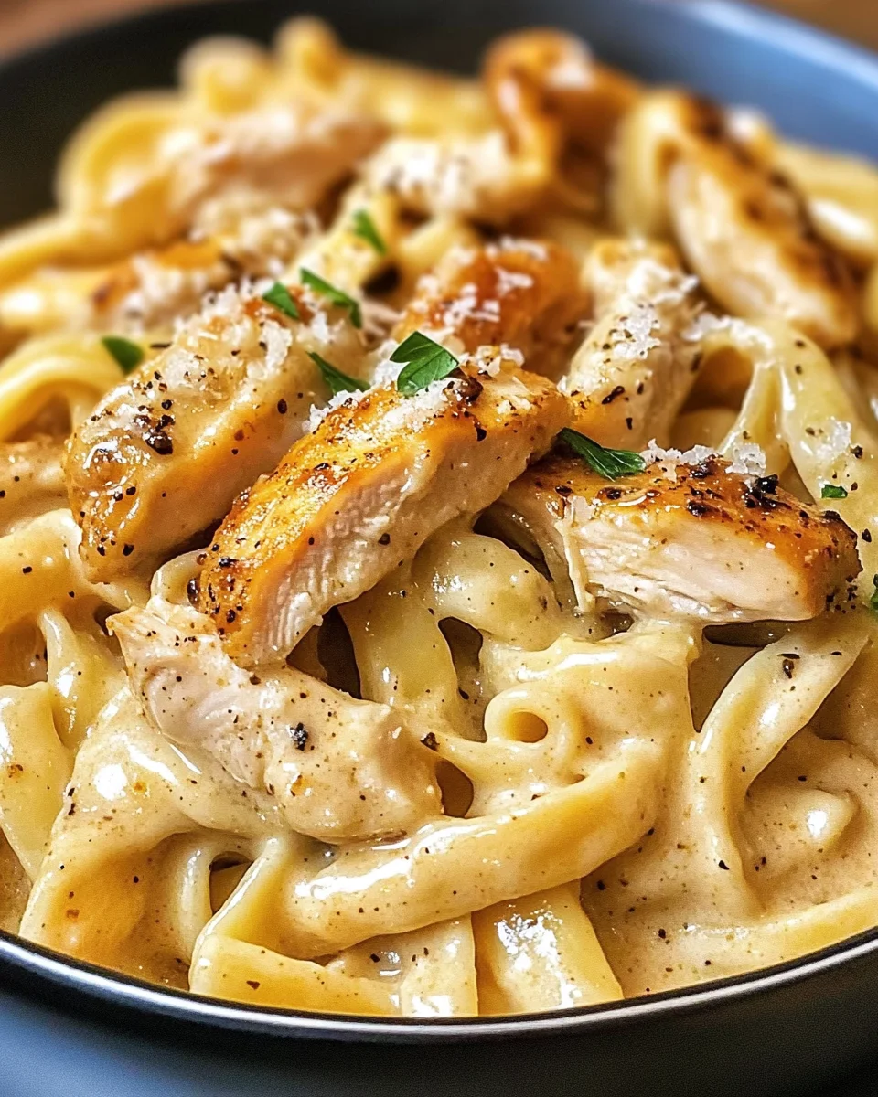 Creamy Cajun Honey Parmesan Chicken Pasta