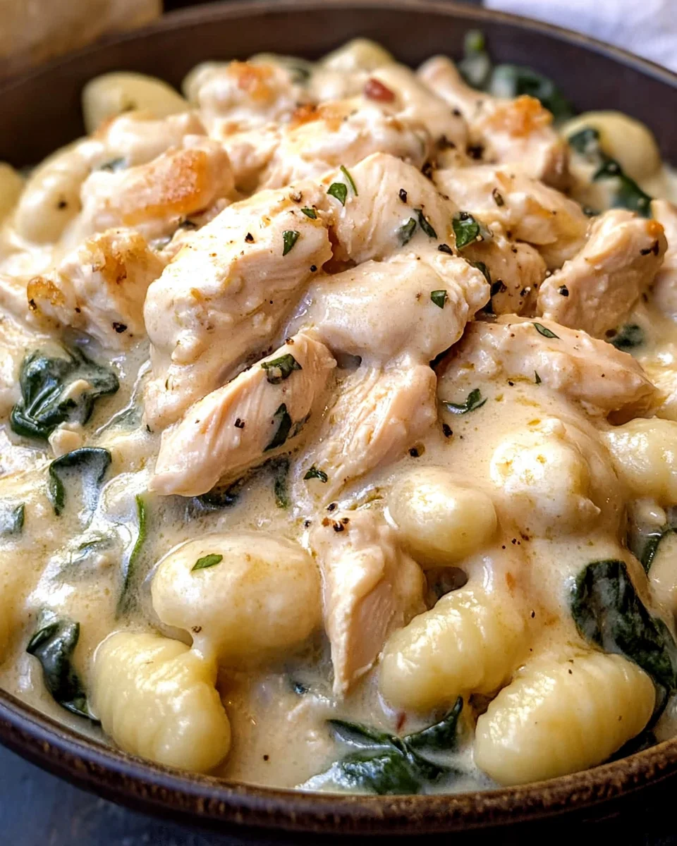 Creamy Chicken Gnocchi