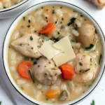 Creamy Chicken and Rice Soup