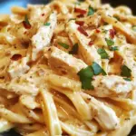 Creamy Chipotle Garlic Chicken Pasta