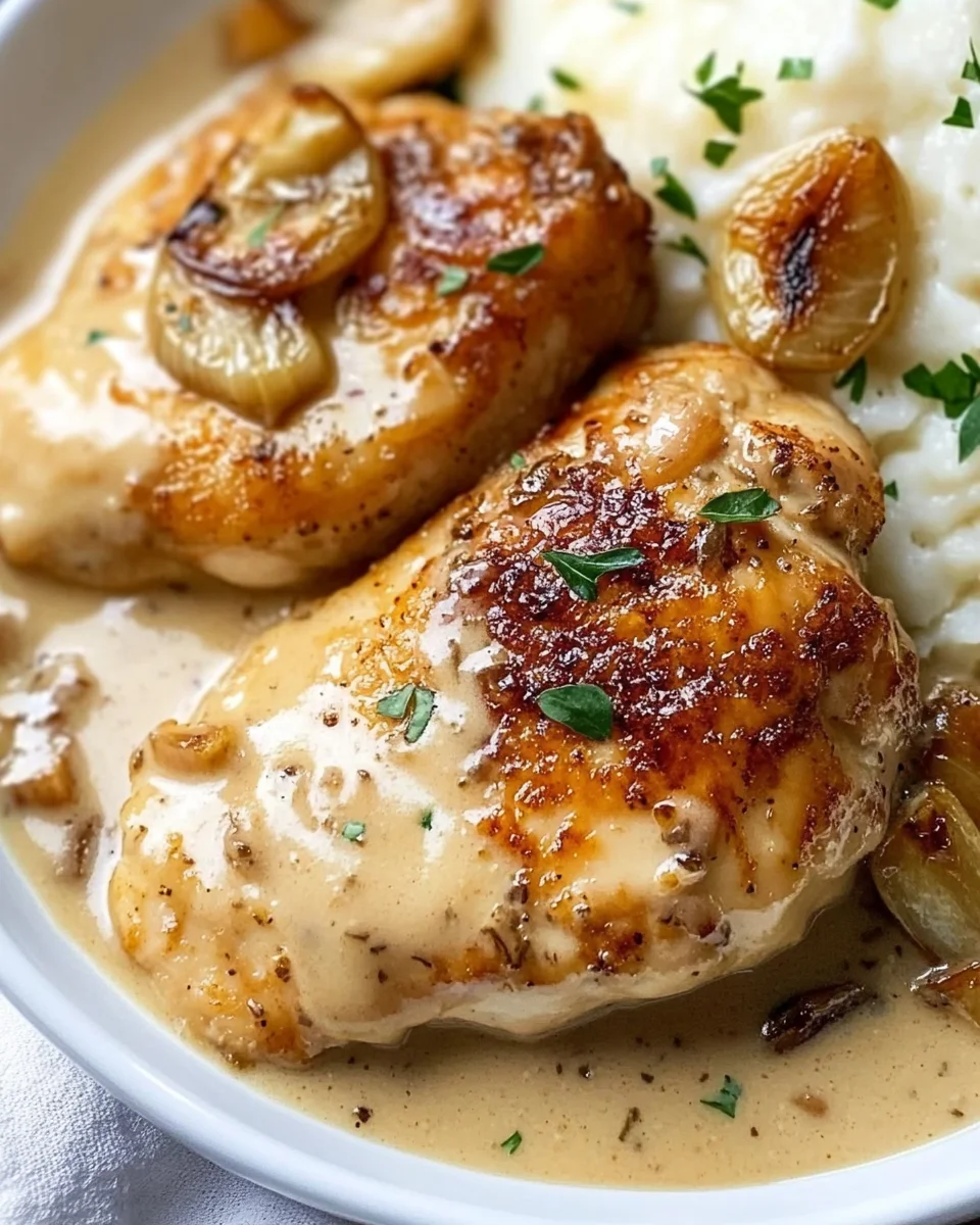 Creamy Garlic Chicken