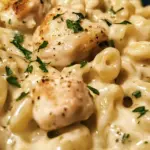Creamy Garlic Herb Chicken Mac