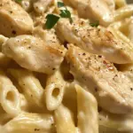 Creamy Garlic Parmesan Honey Chicken Pasta