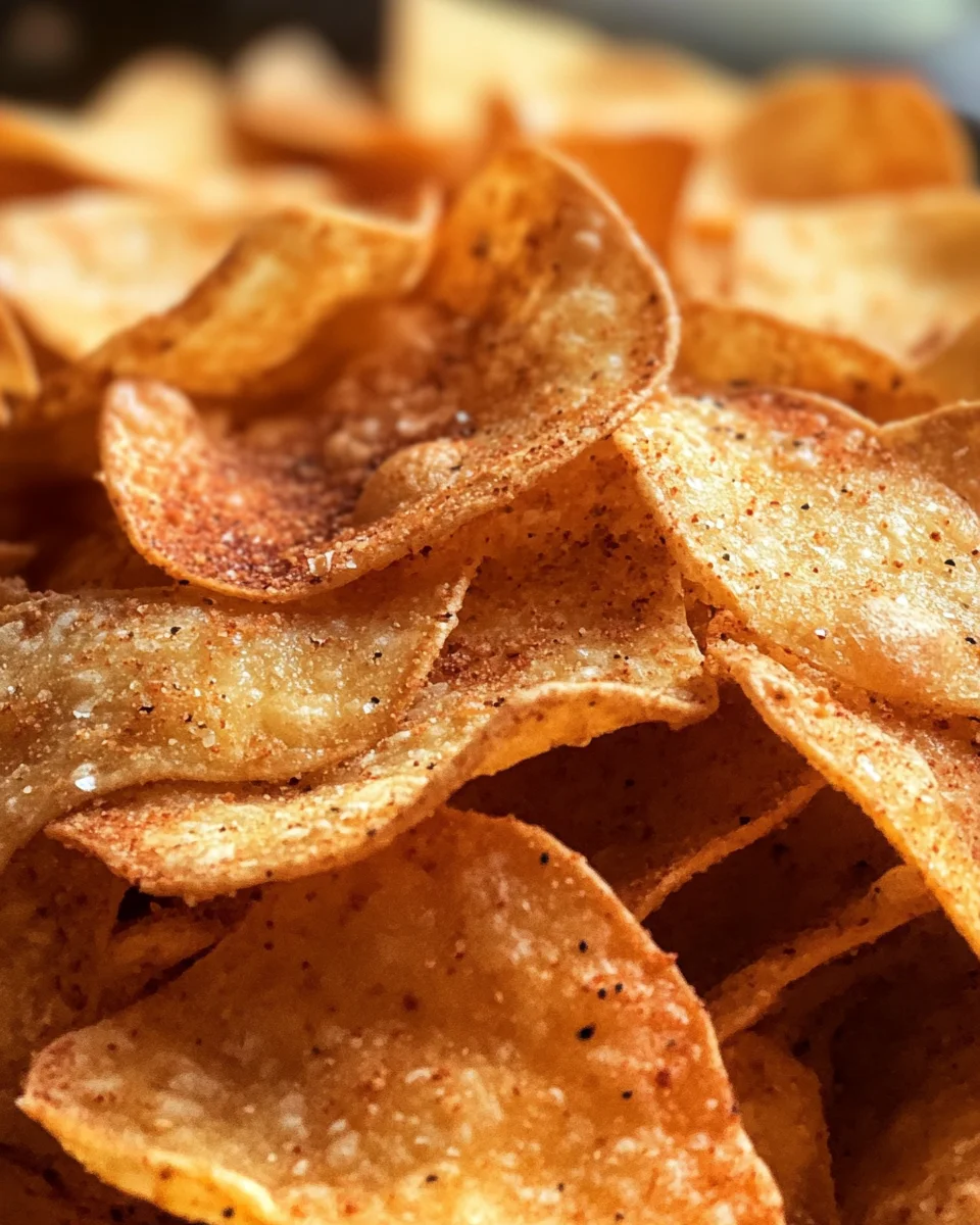 Crispy Cottage Cheese Chips