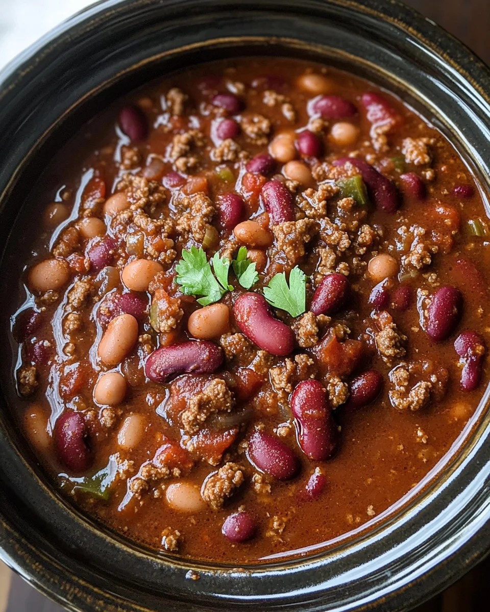 Crock Pot Chili Recipe