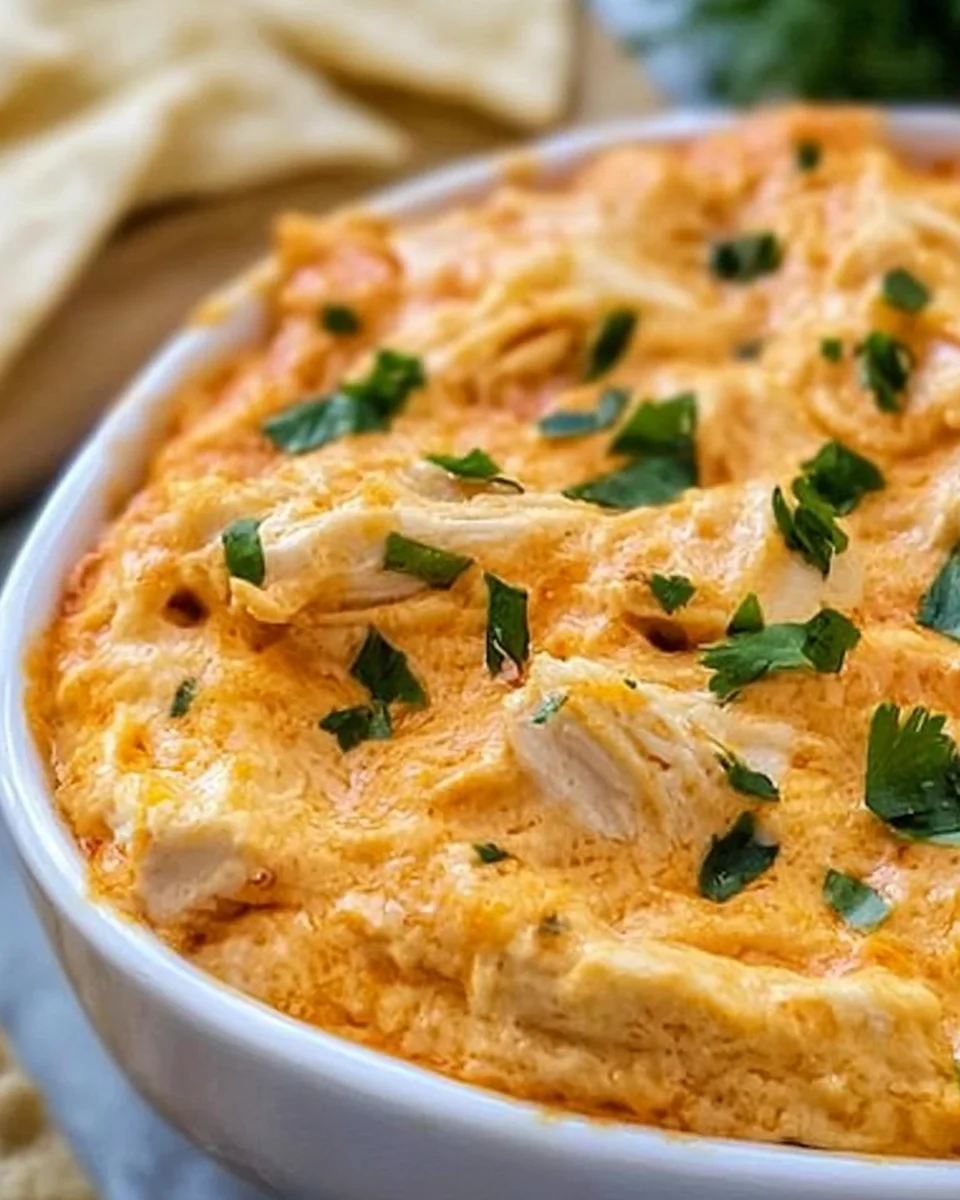 Crockpot Buffalo Chicken Dip Recipe