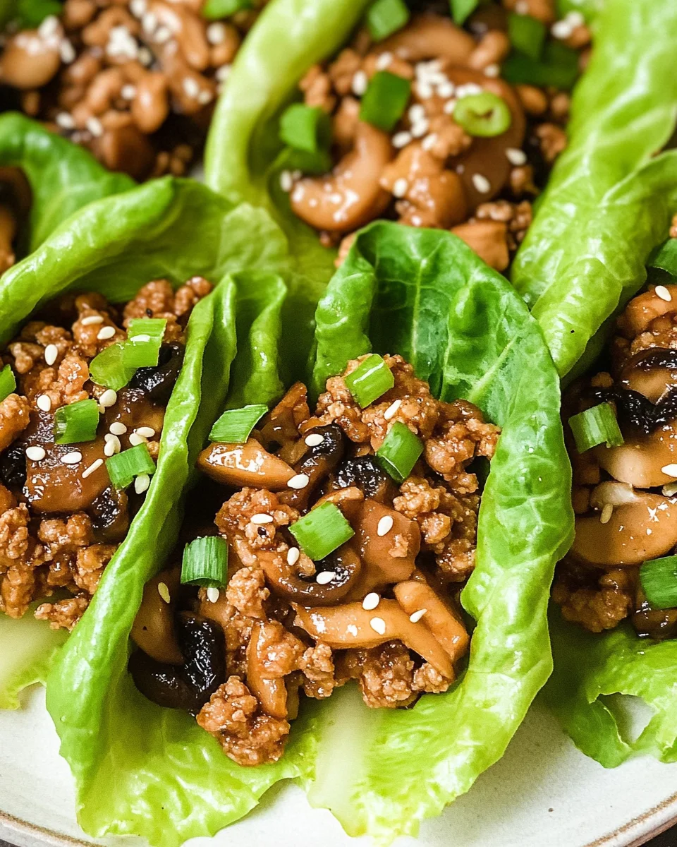 Crunchy PF Chang's Lettuce Wraps
