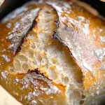 Dutch Oven No Knead Crusty Bread