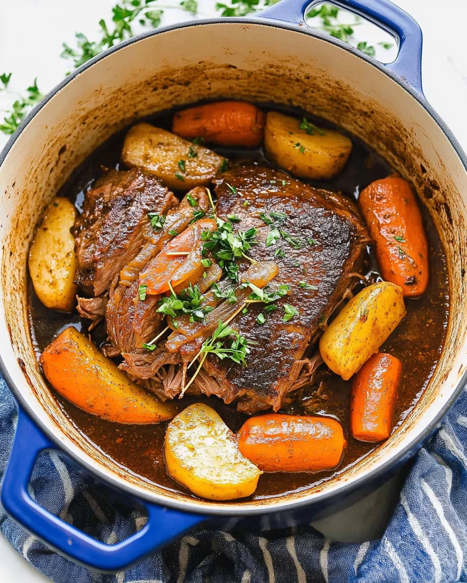 Dutch Oven Pot Roast