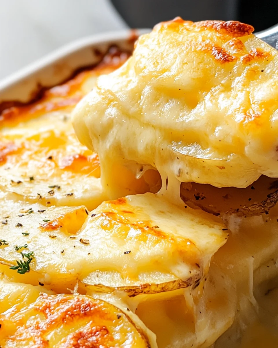 Easy Cheesy Scalloped Potatoes