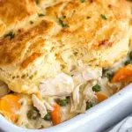 Easy Chicken Cobbler Dinner Casserole