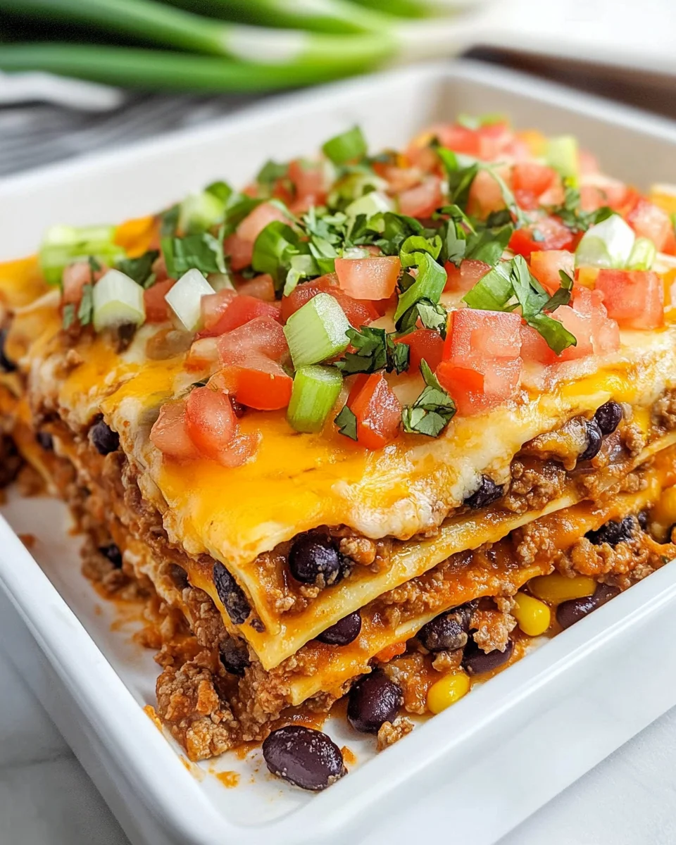 Easy Mexican Lasagna