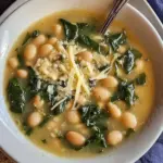 Easy White Bean Spinach Soup Recipe