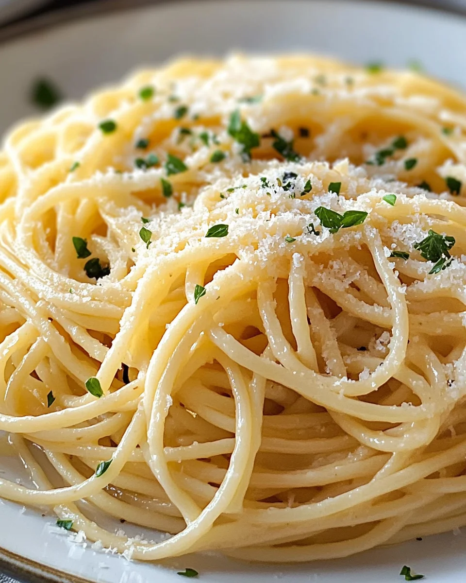 Garlic Buttered Noodles Recipe