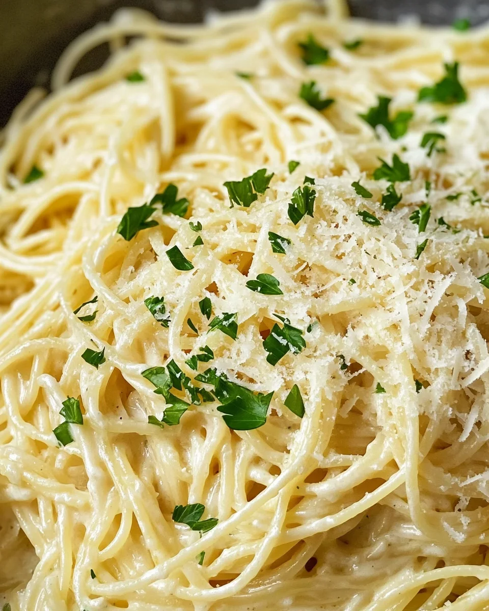 Garlic Parmesan Pasta (One Pot!)