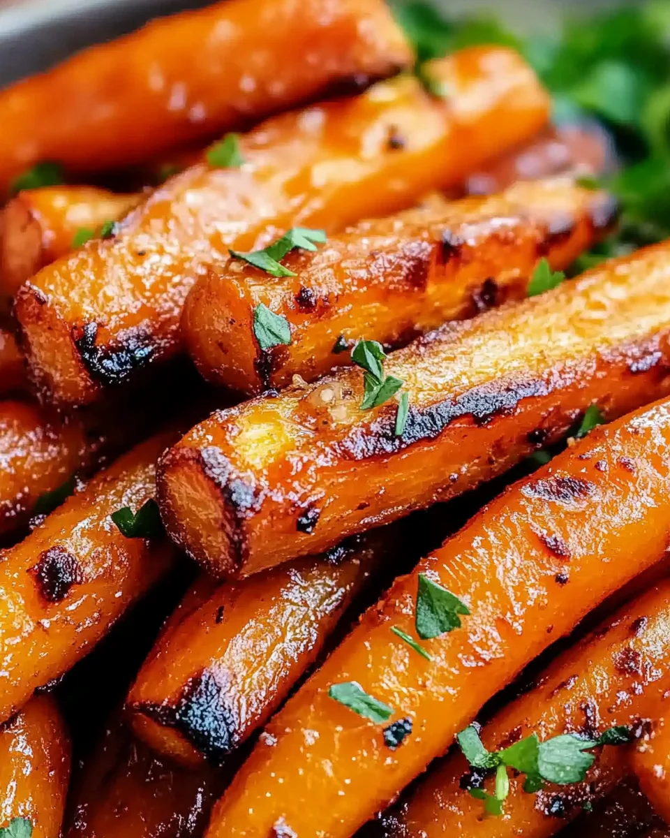 Glazed Roasted Carrots