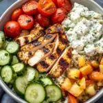 Greek Chicken Bowls