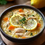 Greek Lemon Chicken Soup