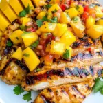 Grilled Mango Pineapple Chicken