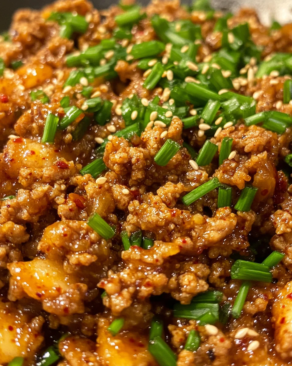 Ground Turkey Recipe (Korean-Style)