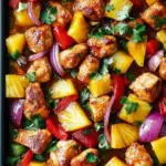 Hawaiian Chicken Sheet Pan