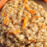 Healthy Carrot Cake Oatmeal Cookies