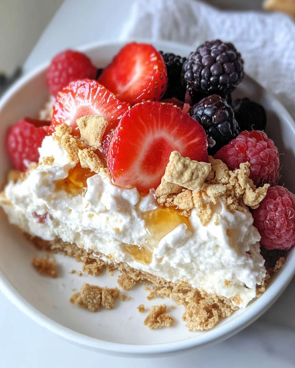 High Protein Cheesecake Fluff