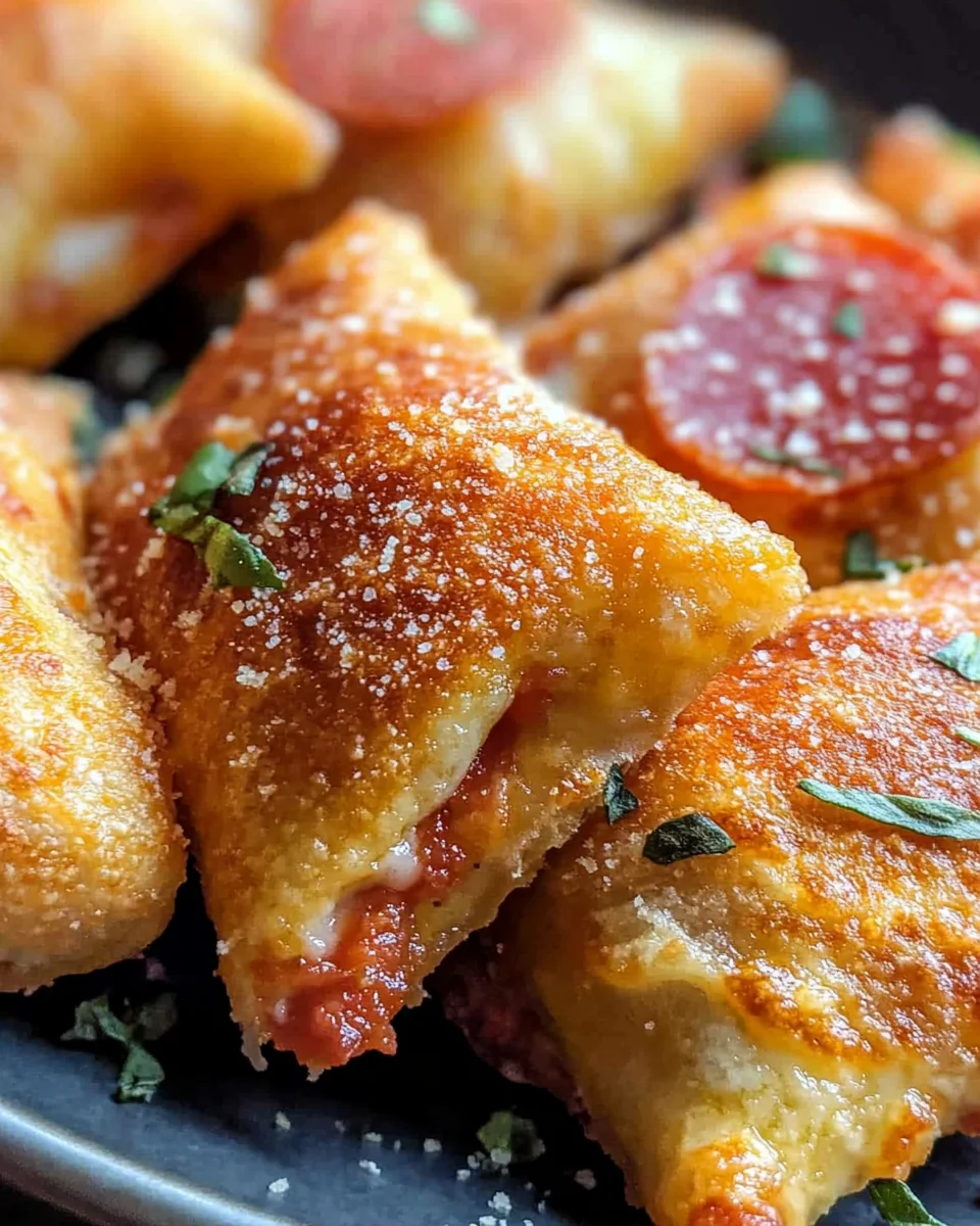 Homemade Pizza Rolls