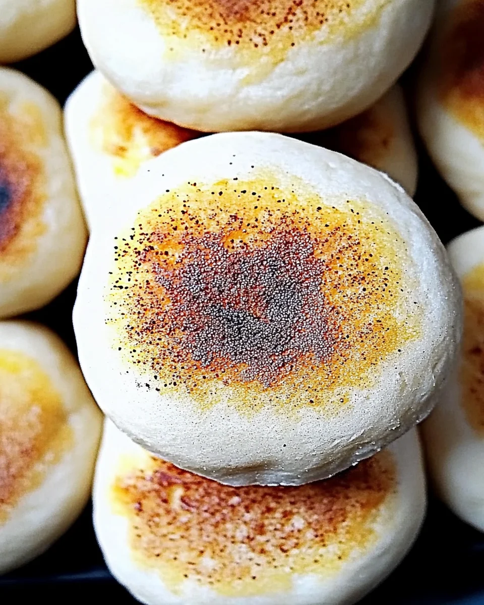 Homemade Sourdough English Muffins