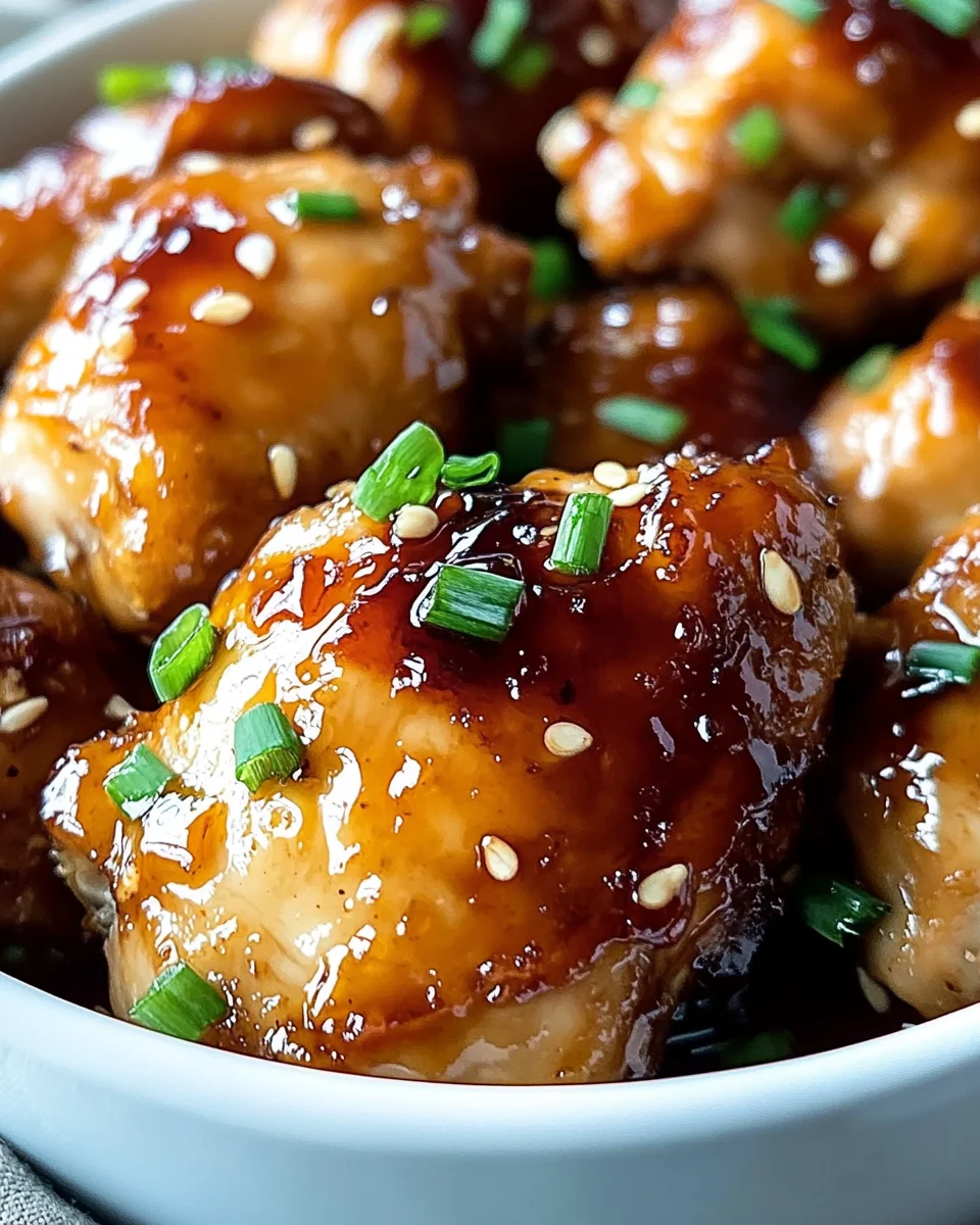 Honey Garlic Chicken Recipe