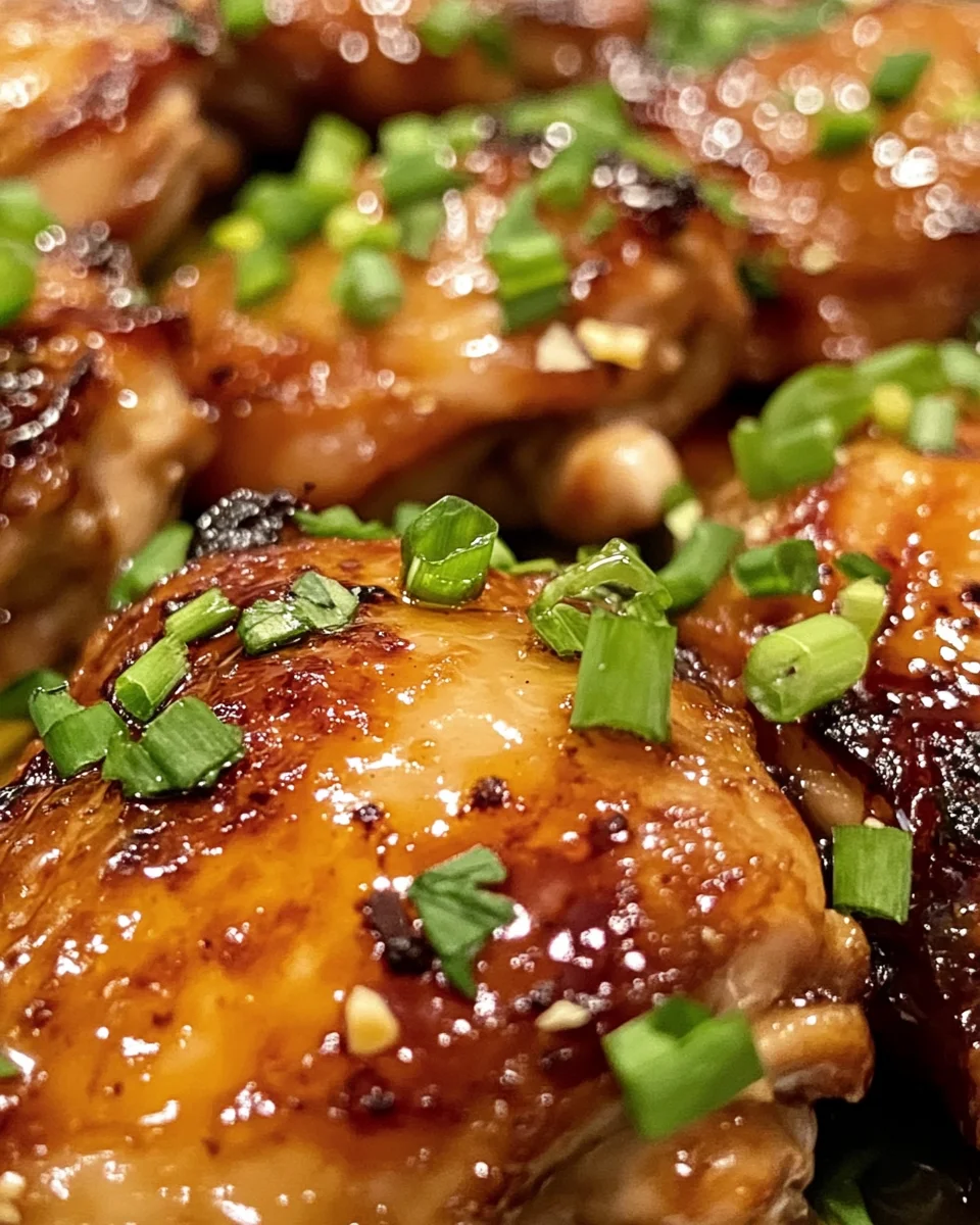 Honey Garlic Chicken Recipe