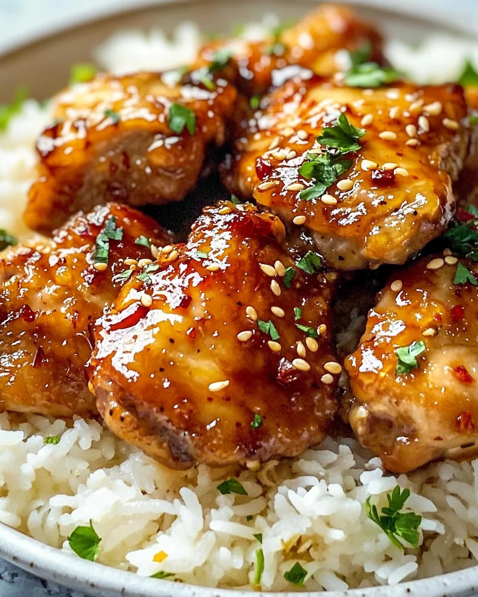 Honey Garlic Chicken Recipe