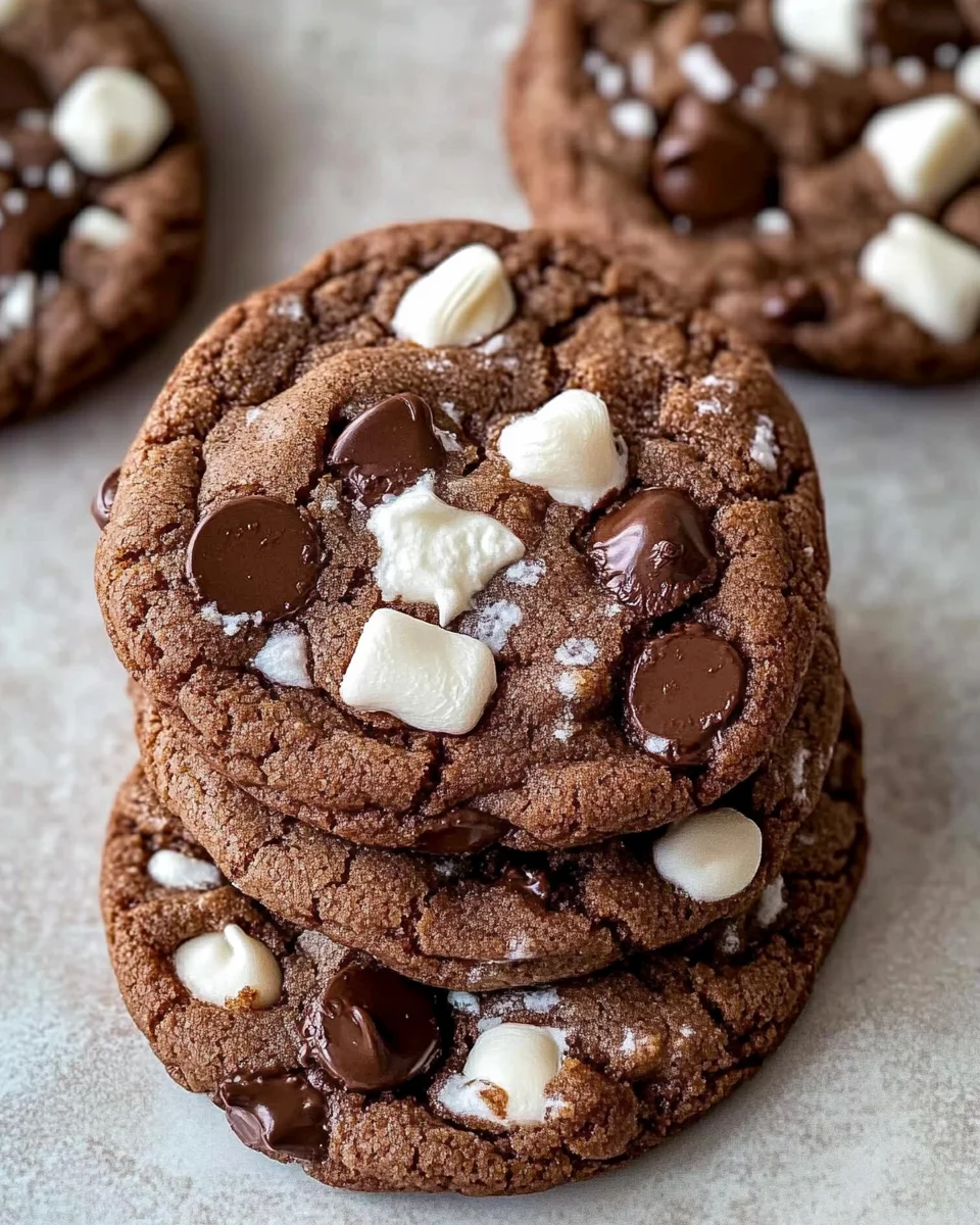 Hot Chocolate Cookies