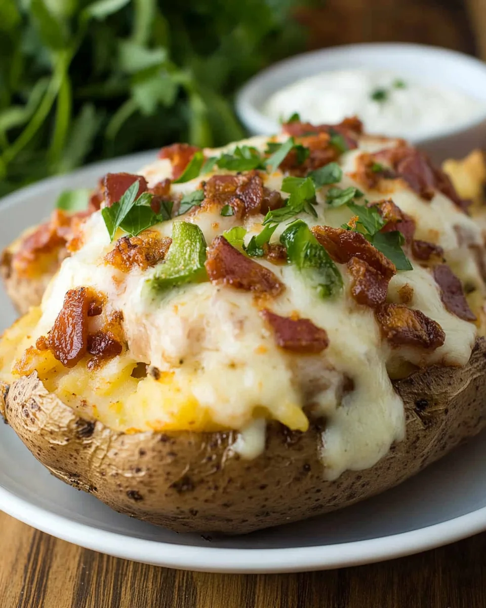 Jalapeño Popper Loaded Potatoes