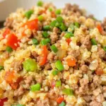 Keto Dirty Cauliflower Rice
