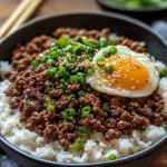 Korean Ground Beef Bowl (25-Minutes)