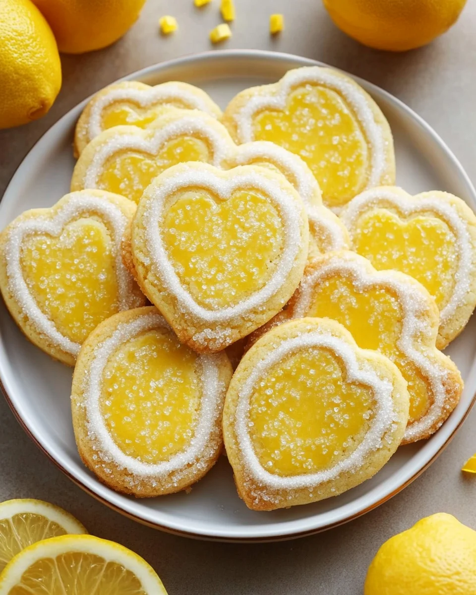 Lemon Sugar Cookies Recipe