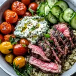Mediterranean Steak Bowl Recipe