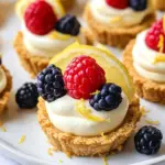 Mini Lemon Cheesecake Tarts