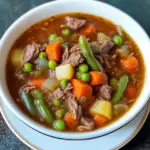 My Mom's Old-Fashioned Vegetable Beef Soup