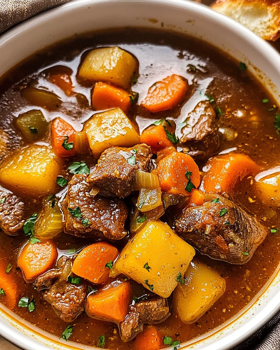 Old Fashioned Beef Stew