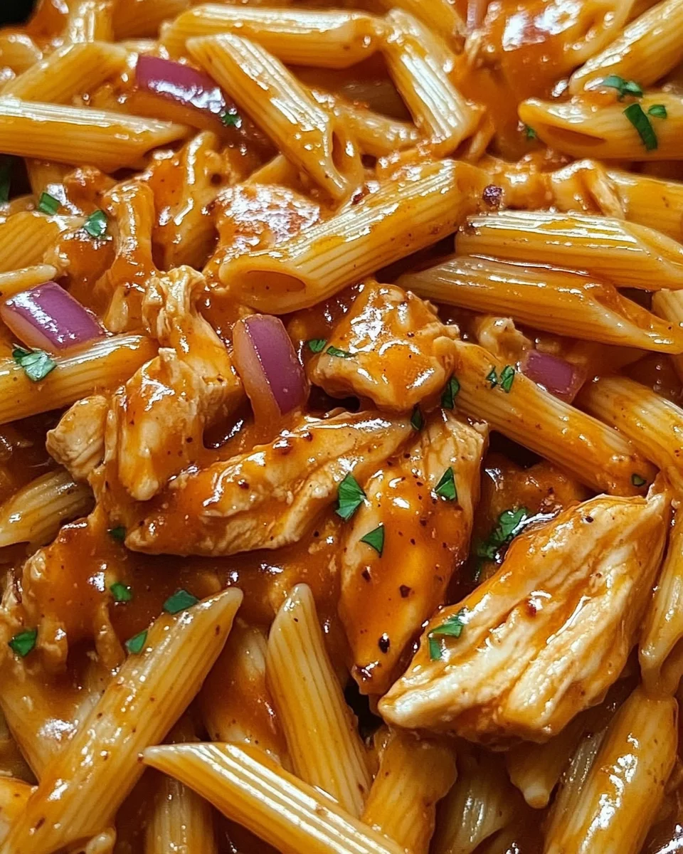 One-Pot Bold Honey BBQ Chicken & Pasta