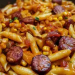 One-Pot Sweet Chili BBQ Sausage Pasta