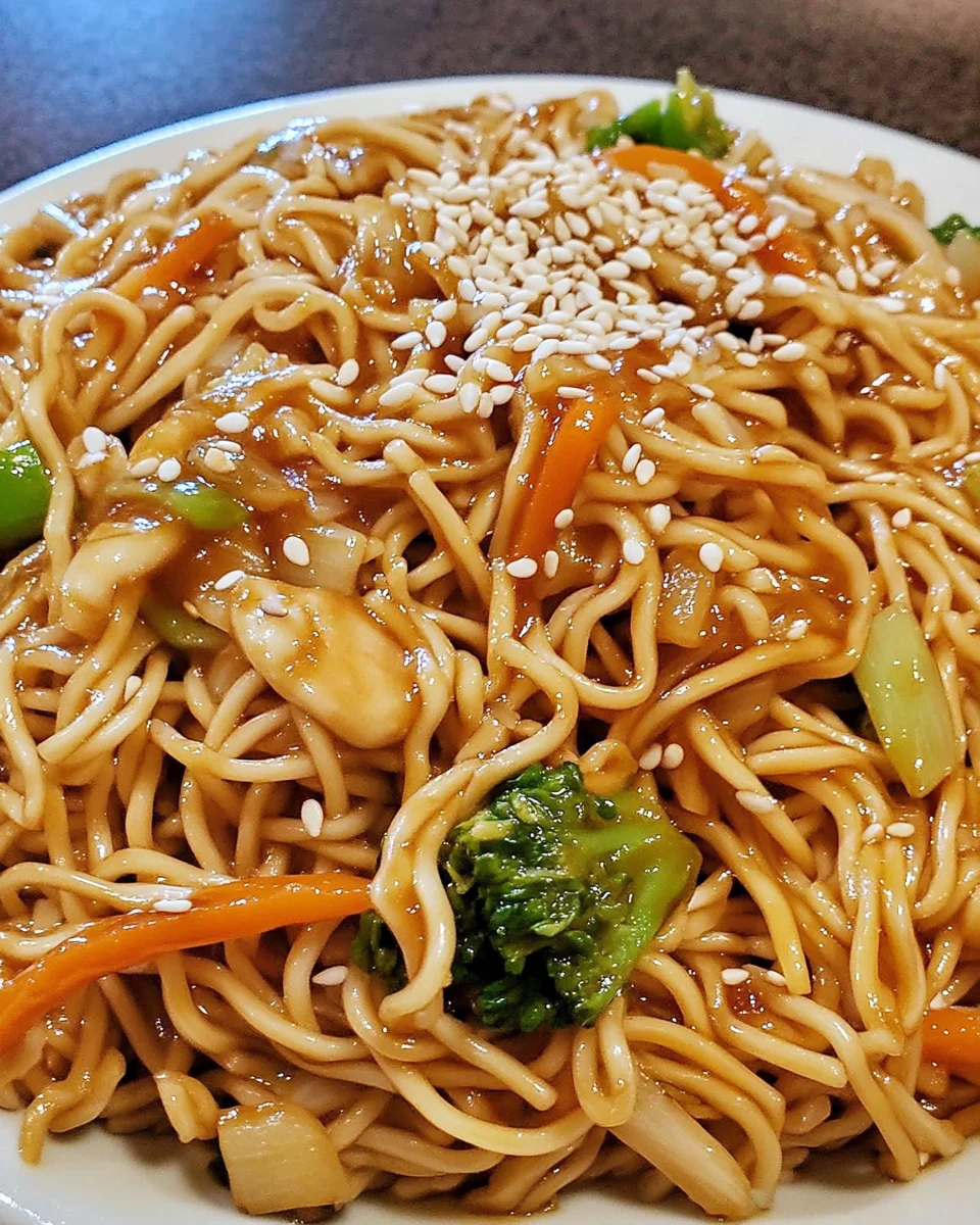 One-Pot Teriyaki Noodles